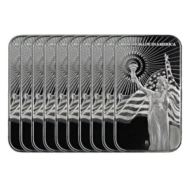 1オンス アメリカンリザーブ コロンビア ゴッデス シルバーバー（新品 - 10個セット）