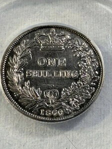 1860�N �C�M���X 1�V�����O��� AU50 �Ӓ�ς� ANACS�ɂ��ڍ׌����ς�