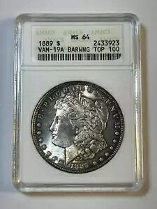 1889N P K ANACS MS-64 o[EBO VAM 19-A
