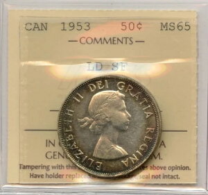 1953N 50Zgd - ^tV_[tH[h - ICCS MS65