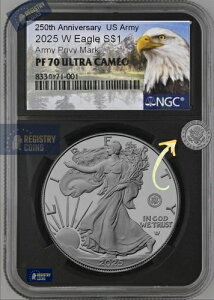 2025-W v[t 1h 250NLO ėR vCr[ Vo[ C[O NGC PF70 - vZ[