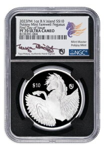 2023 BVI Pobjoy Mint Farewell Pegasus NGC PF70 UCAM ���s���� - ��������!