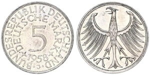 5 DM J.387  1958 J ȃGbW̕sKAUNC 94421