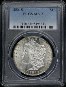 1886-S 1h KE_[ PCGS MS63