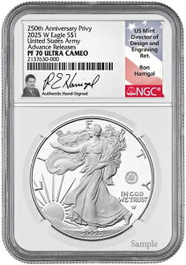 2025-W Vo[C[O 250NLO ėR AR NGC PF70 UCAM nK