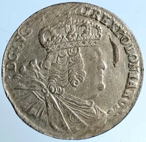 1753�N �|�[�����h �t���[�h���q�E�A�E�O�X�g3�� �A���e�B�[�N �V���o�[ 8�O���b�V�[ �R�C�� i110806