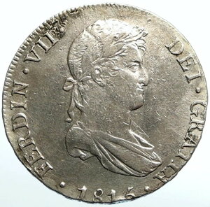 1815�N �X�y�C�������t�F���f�B�i���h7�� �A���e�B�[�N �I�[���h�V���o�[ 8���A�� �X�y�C���R�C�� i99735