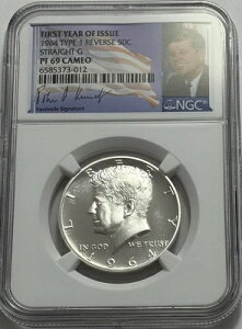 1964N NGC PF69 JI v[t ^Cv1 Xg[gG Vo[ PlfB n[t JFK RC 50Zg