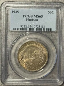 1935�N �n�h�\���L�O��� .50�Z���g �n�[�t�h�� PCGS MS65 ��������