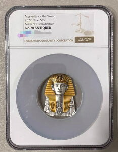 NGC MS 70 AeB[N 2022N jEG S$5 c^J[̃}XN E̓