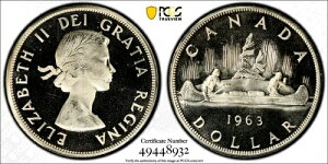1963N 1h GUxX2 Ji_ PCGS PL66DCAM