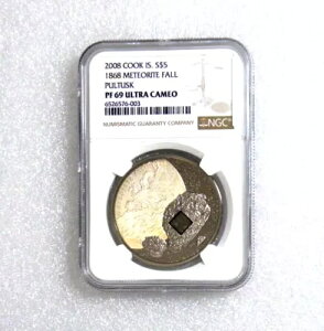 2008�N �N�b�N���� 5�h�� �v���g�D�X�N覐� NGC PF69 �E���g���J���I 25�O���� ���