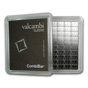 100x 1�O������o�[ - Valcambi Silver CombiBar?�i�A�b�Z�C�t���j