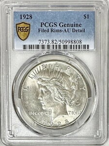 1928N s[X Vo[ h PCGS AU ڍ׃t@C 