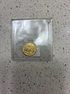 1858 チリ 金 2 ペソ サンティアゴ デ チリ 希少な金貨