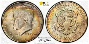 ??1964N GEM??50Zg PlfB n[t_[ PCGS MS65 C{[g[ S[hV[h #186
