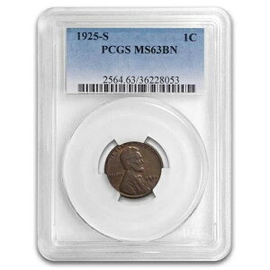 1925-S �����J�[�� �Z���g MS-63 PCGS (�u���E��)