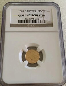 2009N CMX 1/4 \u v[t - NGC GEM UNCIRC - .059 AGW