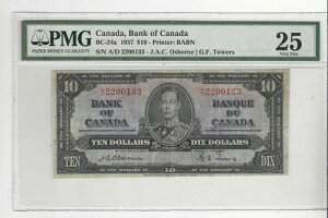 1937N Ji_s BC-24aA10h Osb/Tow SN AD 2200133 PMG VF-25