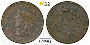 1820�N ���[�W�f�C�g N.13 PCGS XF40 �R���l�b�g�w�b�h ���[�W�Z���g - PCGS�S�[���h�V�[���h