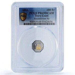 �R�[�g�W�{���[�� 100�t���� ���C�q�X�N���[�l �C���y���A���N���E���M���g PR69 PCGS ���� 2021