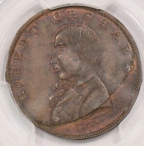 PC0093 イギリス 1795 1/2ペニー PCGS AU 55 ハーフペニー ダブリン DH-313 コンバイン