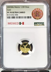 2023 LVR S[h 1/20 IU x^[h NGC PF 70 Eg JI WF 1/20 IX p[tFNg