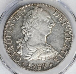 1787-Mo FM LVR JX3  8A KM106.2a PCGS AU ڍ