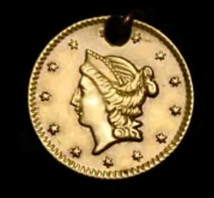 1852 �N�J���t�H���j�A �t���N�V���i�� �S�[���h ���o�e�B �n�[�t �h�� �z�[������ BG-427 R.6!