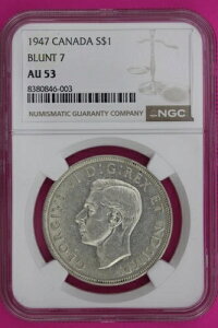 1947�N AU 53 �u�����g 7 �J�i�_ �V���o�[ �_���[ NGC�F�� �{�� 874