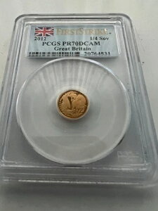 2012N p v[tS[h 1/4 SOV \u PCGS PR 70 DCAM