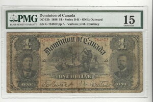 1898�N �J�i�_������ DC-13b�A$1 �O�� 1�� Ser D-K Ser# G 784852 PMG F-15