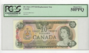 1979�N BOC BC-54aA�A$20 Law/Bou SN# 51000521012 PCGS AU-50 PPQ Repl Note