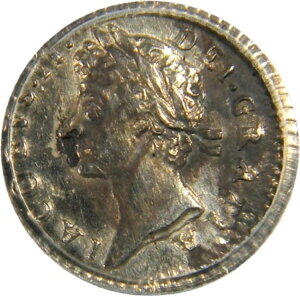 �C�M���X �W�F�[���Y2�� 1685�N �V���o�[�y�j�[ D PCGS AU �ڍ� (08-12)