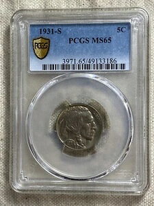 1931-S obt@[jbP PCGS MS 65 S[hV[h ΂̕\ F