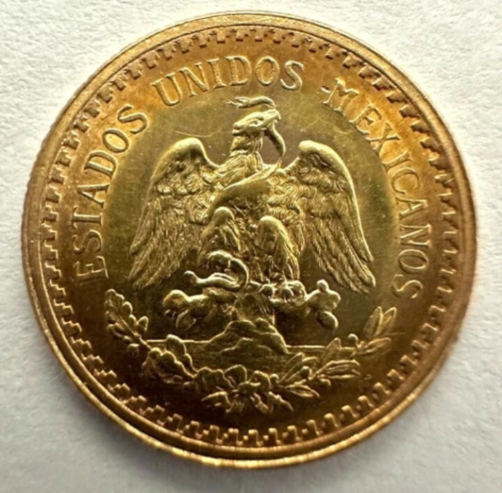 楽天市場】1945 メキシコ ゴールド 2.5 ドス イ メディオ ペソ 金貨 