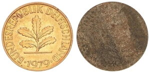 Frg 10 Pfennig 1979 �ݕ��s���Жʏk�� Der Bildseite 88065