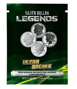2024�N �E���g���u���C�N�X ���W�F���h II �����K���܂��̓s�[�X �V���o�[ �_���[ PCGS PR70 ���J���p�b�N