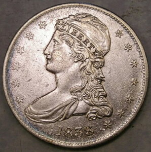 1838�N�� �L���b�v�t������ ���[�h�G�b�W �V���o�[ �n�[�t�_���[ ������ �V���[�v ���Ɋ� GR-4