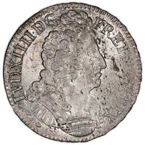 RC - tX C 14  - Ecu aux 3 Couronnes Vo[ - 1711 - H La Rochelle-