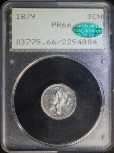 1879N 3CN 3ZgjbP PCGS PR66 CAC ᒒzv[t g[z_[