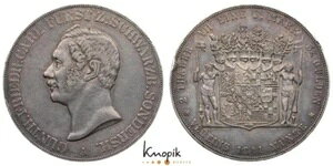 �V�����@���c�u���N�E�]���_�[�X�n�E�[���ADouble Thaler 1841 A�A�x�������AJaeger 74�A37.00 g.-
