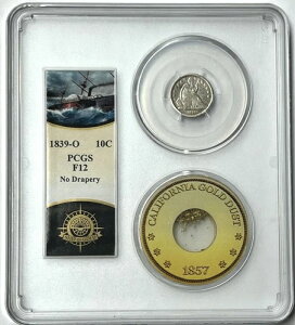 1839-O 10Zg Ȑ_  PCGS F12 SS AJjD