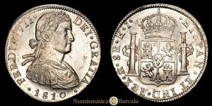 tFih 7  8 A (26,99 O) 1810 LVR HJ KM-110 (AC-1314) UNC-