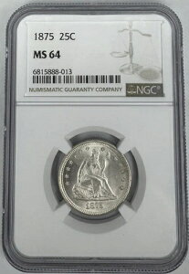 1875N Ȑ_ 25Zgd NGC MS64??ɕx݁AN₩ȔF??