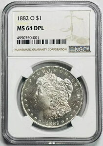 1882 O K Vo[_[ NGC MS-64 DPL fB[vv[t