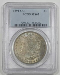 1891-CC K XsbeBOC[O oGeB PCGS MS 63 F