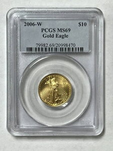 2006N W $10 AJC[O 1/4IX  PCGS MS-69