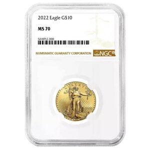 2022N 1/4IX AJC[O 10h NGC MS70 uEx