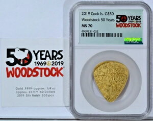 2019N NbN EbhXgbN 50N 1/4IX 999S[h M^[sbN NGC MS70 COA